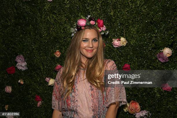 Drew Barrymore attends the 3rd Annual Beautycon Festival New York at Pier 36 on October 1, 2016 in New York City.