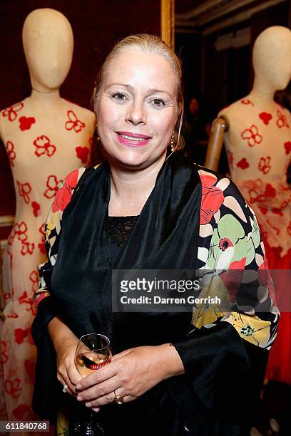 Kerstin Schneider attends the MATCHESFASHION.COM x Simone Rocha dinner at Restaurant Laperouse on October 1, 2016 in Paris, France.