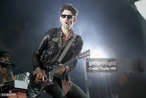 David Macklovitch of Chromeo performs onstage during The Meadows Music & Arts Festival Day 1 on October 1, 2016 in Queens, New York.