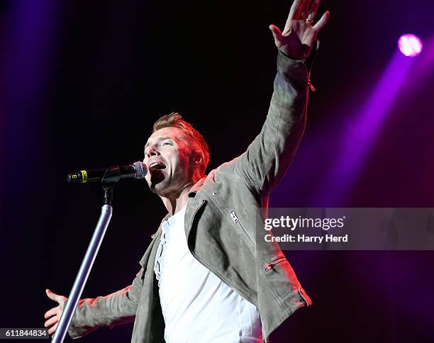 Ronan Keating performs at BIC on October 1, 2016 in Bournemouth, England.