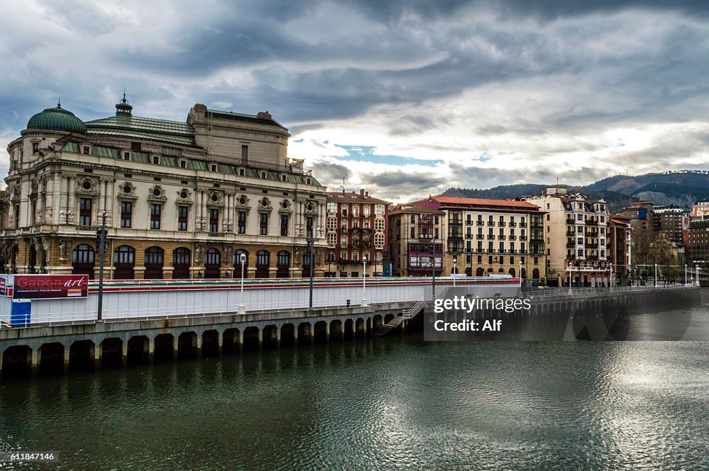 The Arriaga Theatre in Bilbao, Bizkaia, Spain