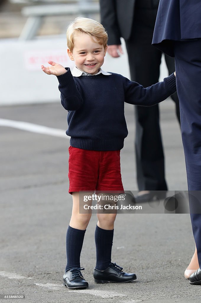 2016 Royal Tour To Canada Of The Duke And Duchess Of Cambridge - Victoria