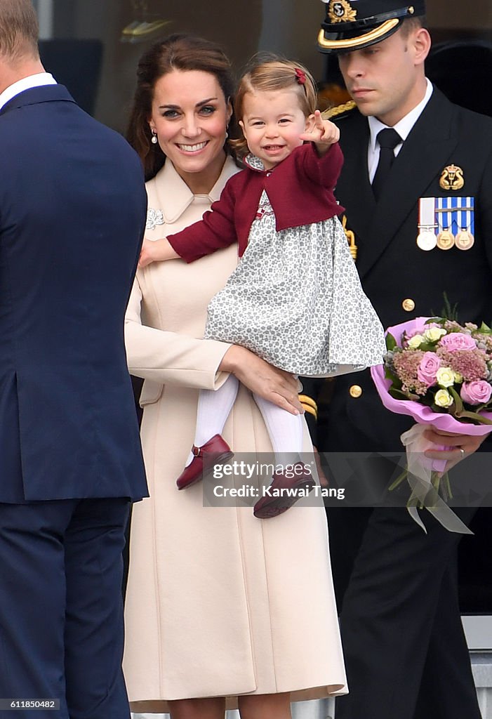 2016 Royal Tour To Canada Of The Duke And Duchess Of Cambridge - Victoria, British Columbia