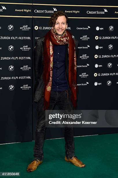 Jan Gassmann attends the Award Night during the 12th Zurich Film Festival on October 1, 2016 in Zurich, Switzerland. The Zurich Film Festival 2016...