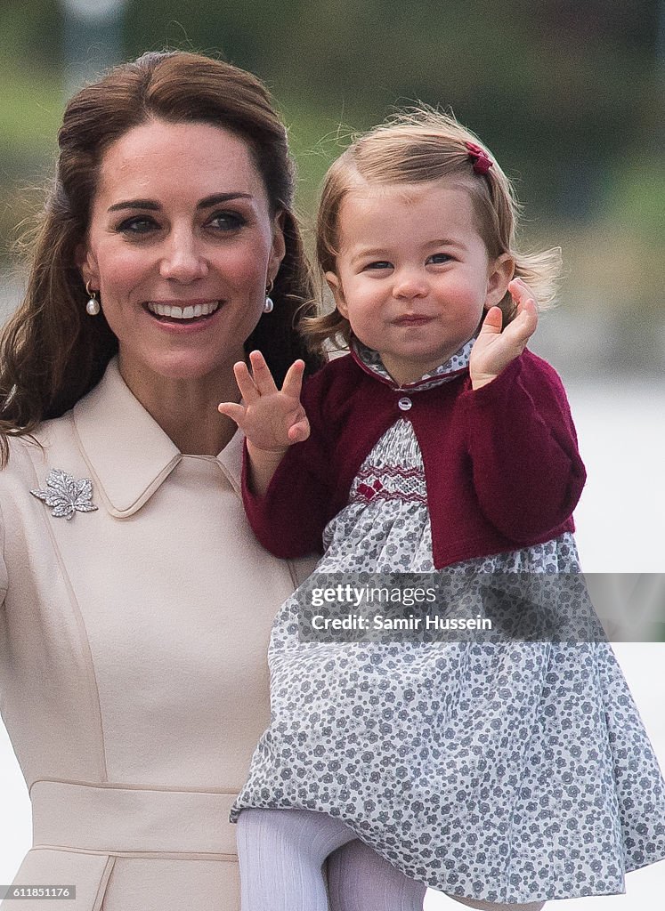 2016 Royal Tour To Canada Of The Duke And Duchess Of Cambridge - Victoria, British Columbia