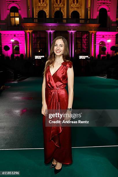 Darya von Bergen attends the Award Night during the 12th Zurich Film Festival on October 1, 2016 in Zurich, Switzerland. The Zurich Film Festival...