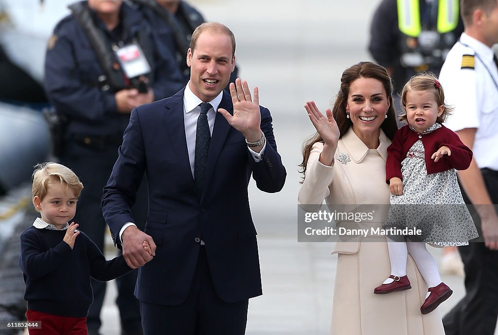 2016 Royal Tour To Canada Of The Duke And Duchess Of Cambridge - Victoria, British Columbia