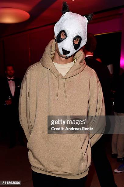 Rapper Cro attends the Award Night after party during the 12th Zurich Film Festival on October 1, 2016 in Zurich, Switzerland. The Zurich Film...