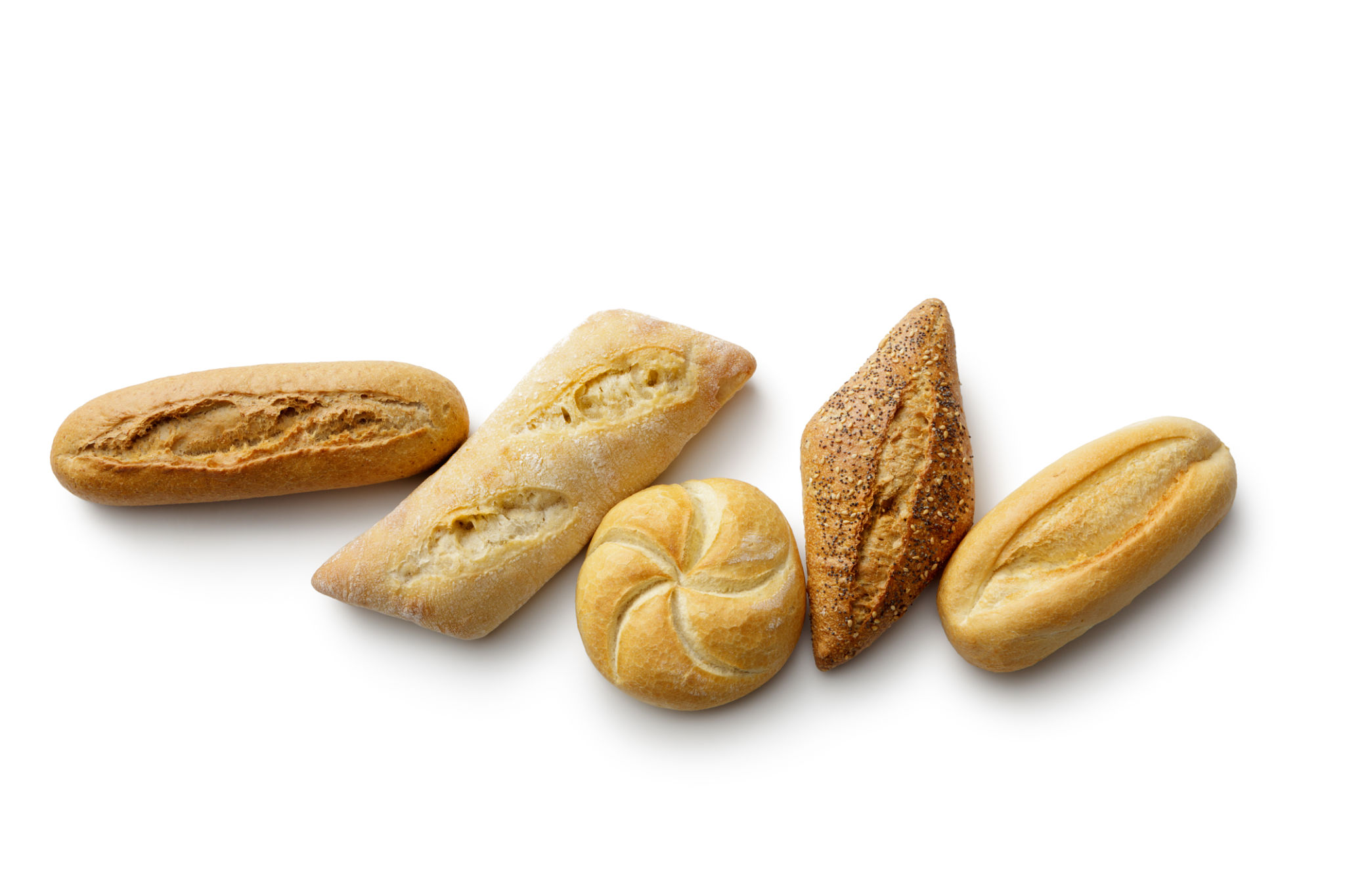 variety of breads
