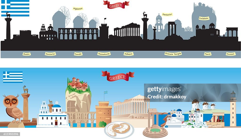 Greece Symbols
