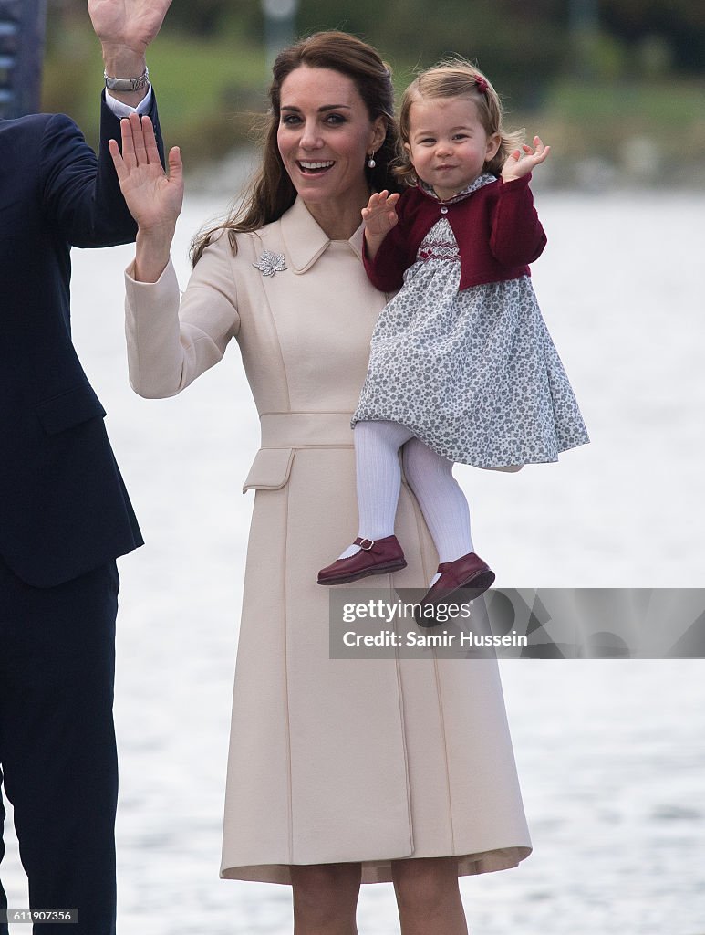 2016 Royal Tour To Canada Of The Duke And Duchess Of Cambridge - Victoria, British Columbia