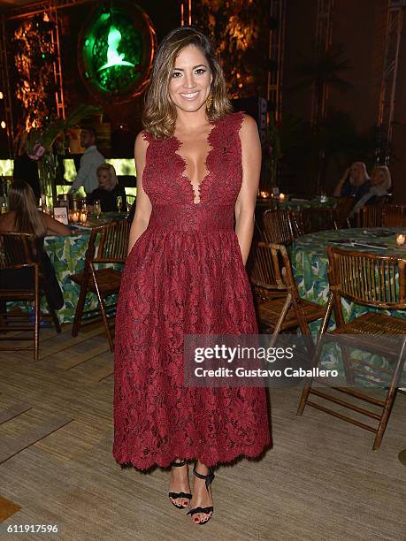 Pamela Silva Conde attends the 9th Annual International Dermatology "It's All About the Kids" Benefit at JW Marriott Marquis on October 1, 2016 in...