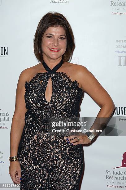 Jackie Nespral attends the 9th Annual International Dermatology "It's All About the Kids" Benefit at JW Marriott Marquis on October 1, 2016 in Miami,...