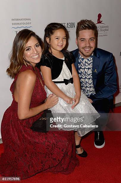Pamela Silva Conde and William Valdes attends the 9th Annual International Dermatology "It's All About the Kids" Benefit at JW Marriott Marquis on...