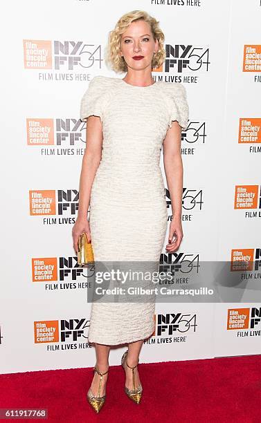 Actress Gretchen Mol attends the 54th New York Film Festival - 'Manchester by the Sea' World Premiere at Alice Tully Hall at Lincoln Center on...