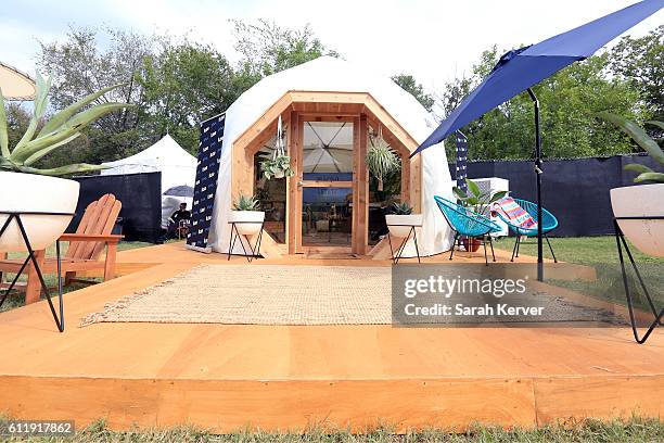 View of the Samsung Creator's Hub at Austin City Limits Music Festival 2016 at Zilker Park on October 1, 2016 in Austin, Texas.