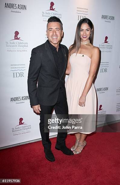 Jorge Bernal and Karla Birbragher attend the 9th Annual International Dermatology Its All About the Kids Benefit at JW Marriott Marquis on OCTOBER 1,...