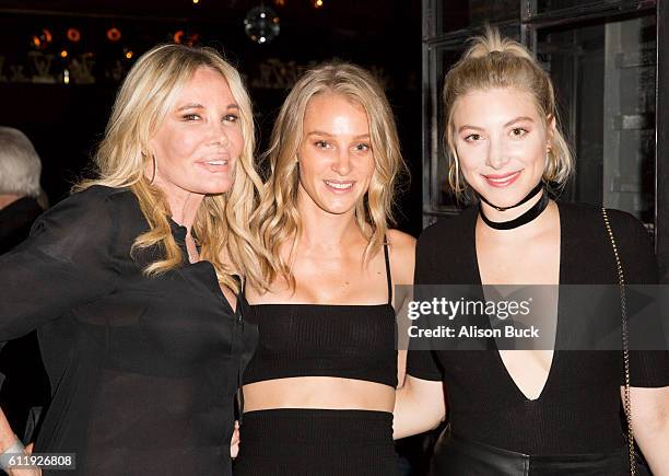 Producer Christine Forsyth-Peters, actress/producer Elizabeth Gilpin and director/actress Skye Peters attend the Premiere of Stonefox Pictures'...