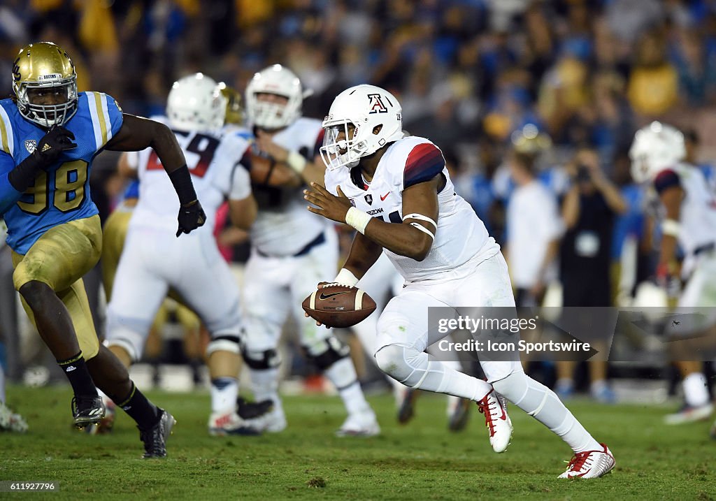 NCAA FOOTBALL: OCT 01 Arizona at UCLA