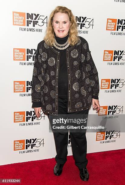 Actress Celia Weston attends the 54th New York Film Festival - 'Manchester by the Sea' World Premiere at Alice Tully Hall at Lincoln Center on...