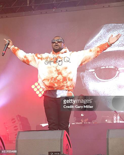 Schoolboy Q performs in concert during the Austin City Limits Music Festival at Zilker Park on October 01, 2016 in Austin, Texas.