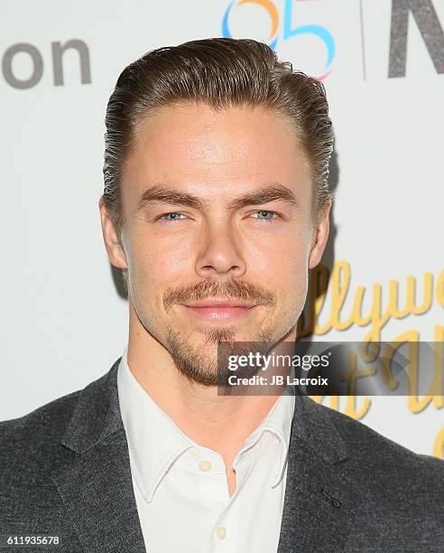 Derek Hough attends the MPTF 95th anniversary celebration with 'Hollywood's Night Under The Stars' at MPTF Wasserman Campus on October 1, 2016 in Los...