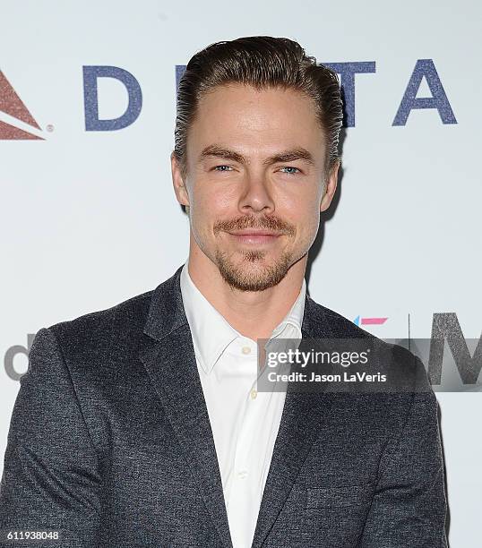 Dancer Derek Hough attends MPTF's 95th anniversary celebration "Hollywood's Night Under The Stars" on October 1, 2016 in Los Angeles, California.