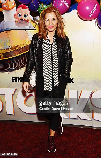 Elen Rivas attends a multimedia screening of "Storks" at Cineworld Leicester Square on October 2, 2016 in London, England.