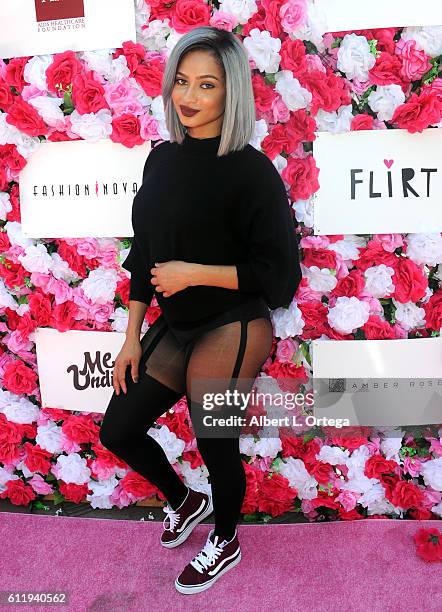 Tori Brixx arrives for the Amber Rose SlutWalk 2016 held at Pershing Square on October 1, 2016 in Los Angeles, California.