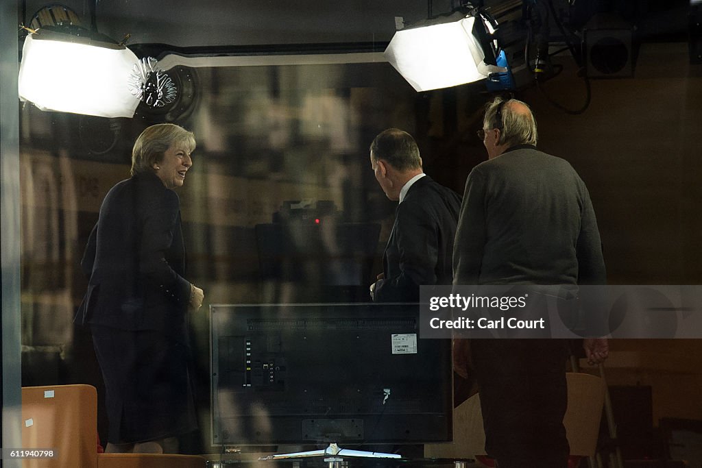 Theresa May Appears on The Andrew Marr Show