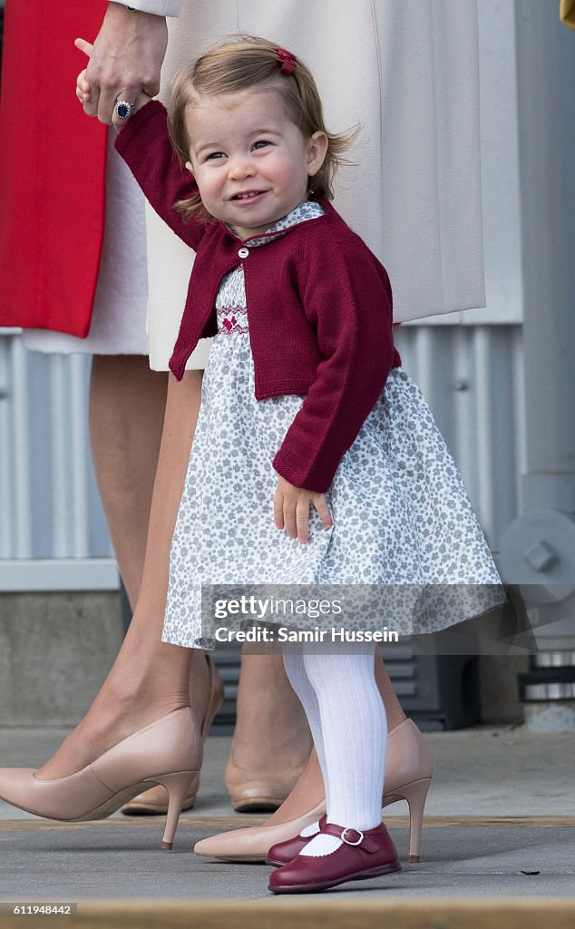2016 Royal Tour To Canada Of The Duke And Duchess Of Cambridge - Victoria, British Columbia