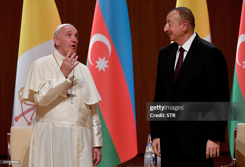 AZERBAIJAN-VATICAN-POPE-VISIT