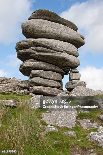 the cheese ring tor, bodmin - bodmin photos et images de collection