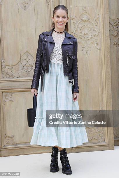 Eugenie Niarchos attends the Valentino show as part of the Paris Fashion Week Womenswear Spring/Summer 2017 on October 2, 2016 in Paris, France.