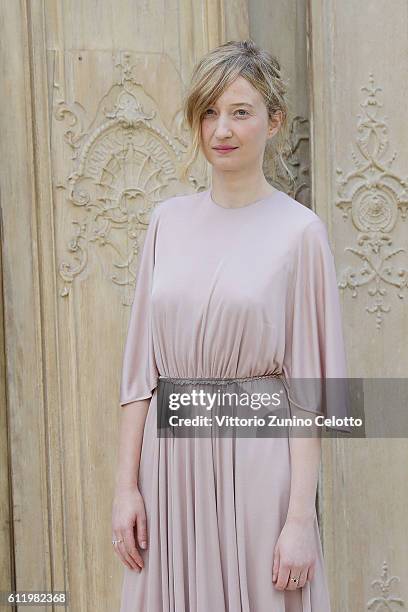 Alba Rohrwacher attends the Valentino show as part of the Paris Fashion Week Womenswear Spring/Summer 2017 on October 2, 2016 in Paris, France.