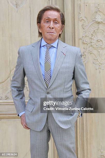 Valentino Garavani attends the Valentino show as part of the Paris Fashion Week Womenswear Spring/Summer 2017 on October 2, 2016 in Paris, France.