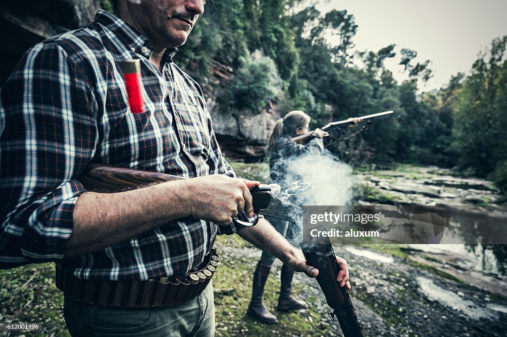 Arma de apertura del hombre