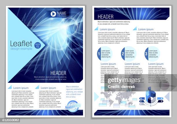 Infographic Leaflet Example 580 Infographic Examples Stock Photos, High-Res Pictures, and Images ...