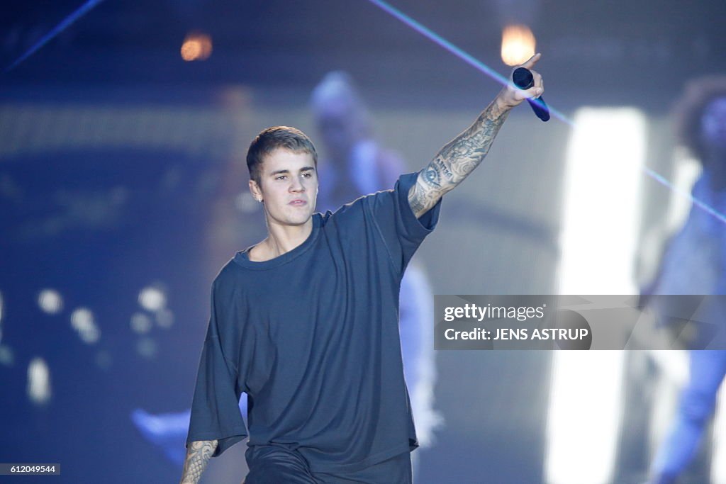 DENMARK-MUSIC-BIEBER