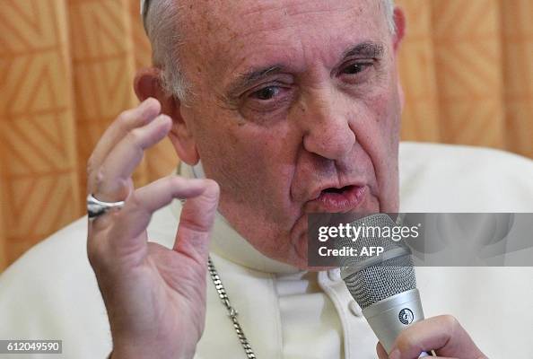 AZERBAIJAN-POPE-VATICAN-VISIT-FLIGHT AZERBAIJAN-POPE-VATICAN-VISIT-FLIGHT