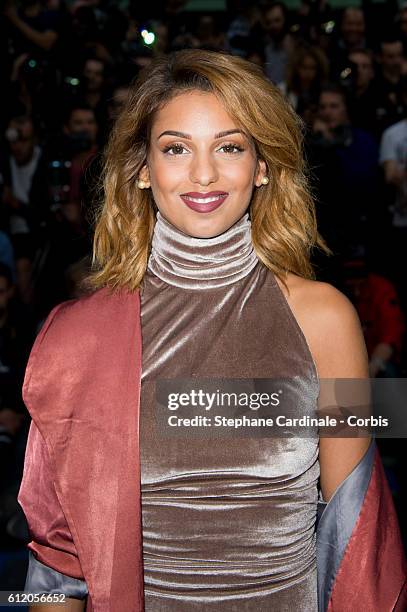 Singer Tal attends the John Galliano show as part of the Paris Fashion Week Womenswear Spring/Summer 2017 on October 2, 2016 in Paris, France.