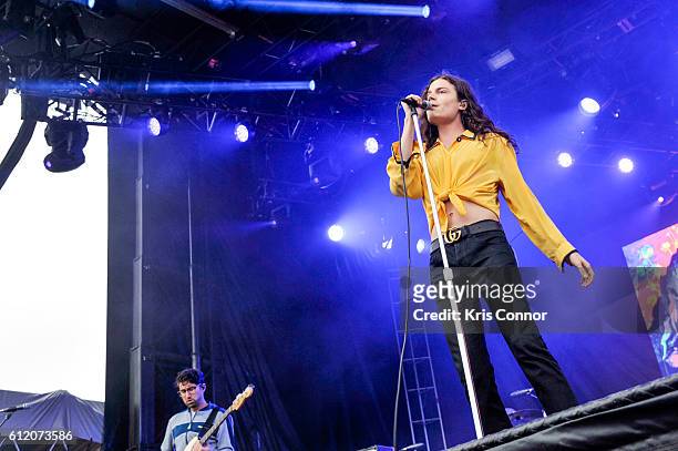 Borns performs during The Meadows Music & Arts Festival 2016 at Citi Field on October 2, 2016 in New York City.