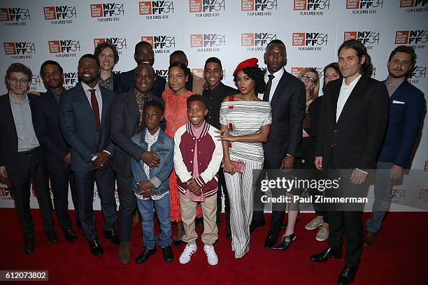 Nicholas Britell, Andre Holland, Trevante Rhodes, Guest, Tarell Alvin McCraney, Barry Jenkins, Alex Hibbert, Naomie Harris, Jaden Piner, Jharrell...