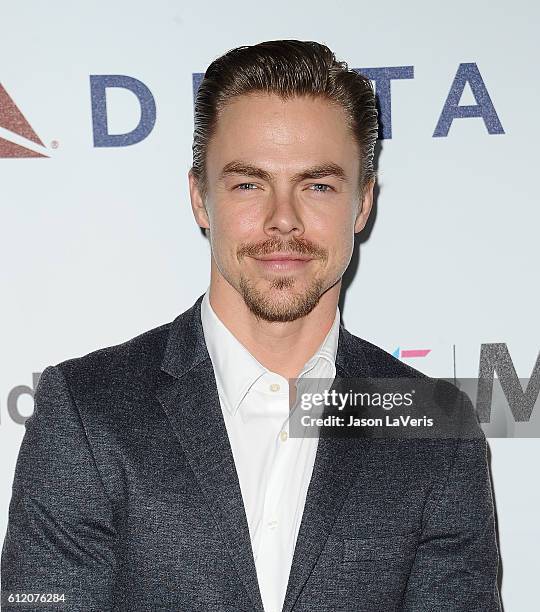 Dancer Derek Hough attends MPTF's 95th anniversary celebration "Hollywood's Night Under The Stars" on October 1, 2016 in Los Angeles, California.