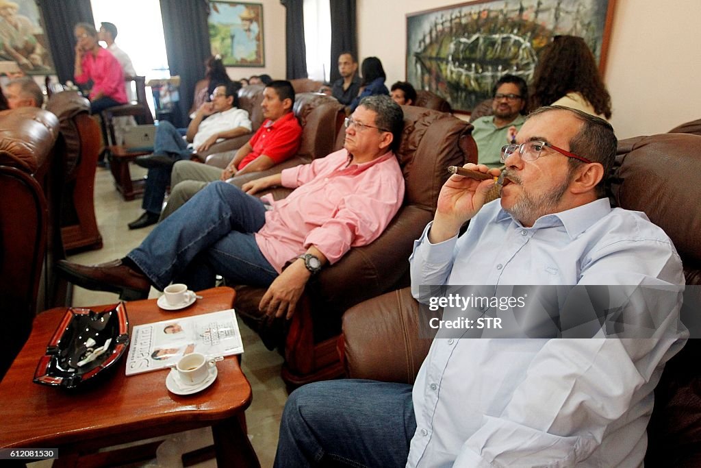 CUBA-COLOMBIA-REFERENDUM-FARC-TIMOCHENKO