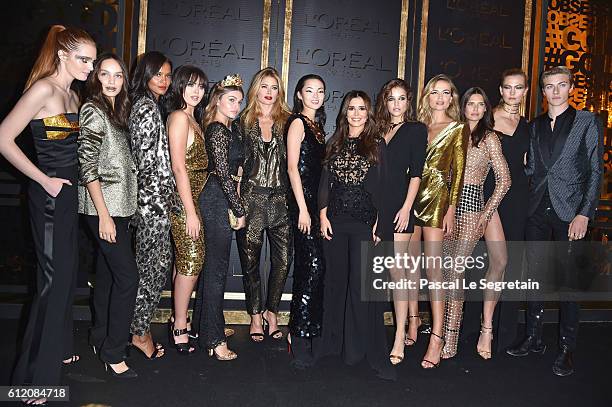 Alexina Graham, Lola Le Lann, Liya Kebede, Kristina Bazan, Thylane Blondeau, Doutzen Kroes, Xiao Wen, Cheryl Cole, Barbara Palvin, Natasha Poly,...