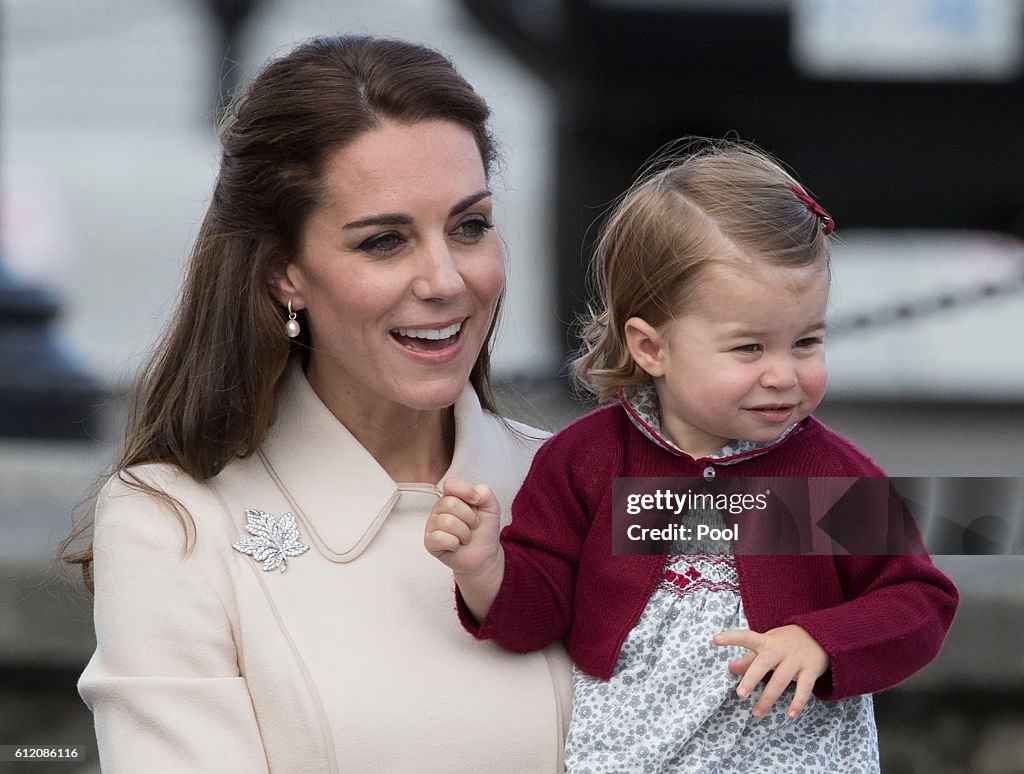 2016 Royal Tour To Canada Of The Duke And Duchess Of Cambridge - Victoria