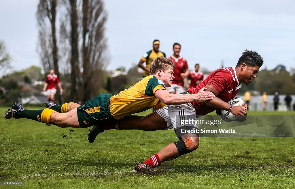 Australia Schools v New Zealand Barbarians Schools