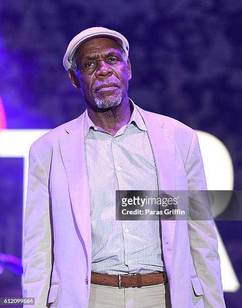 Actor Danny Glover onstage at 2016 Many Rivers To Cross Festival at Bouckaert Farm on October 2, 2016 in Fairburn, Georgia.
