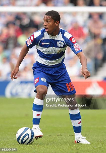 Angelo Balanta of Queens Park Rangers in action during the QPR v Doncaster Rovers Coca-Cola Championship match at Loftus Road, Shepherds Bush,...